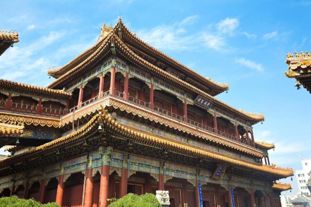 Greentree Inn Beijing Dongcheng District Wangfujin South Luogu Lane Houhai Express Hotel Dış mekan fotoğraf