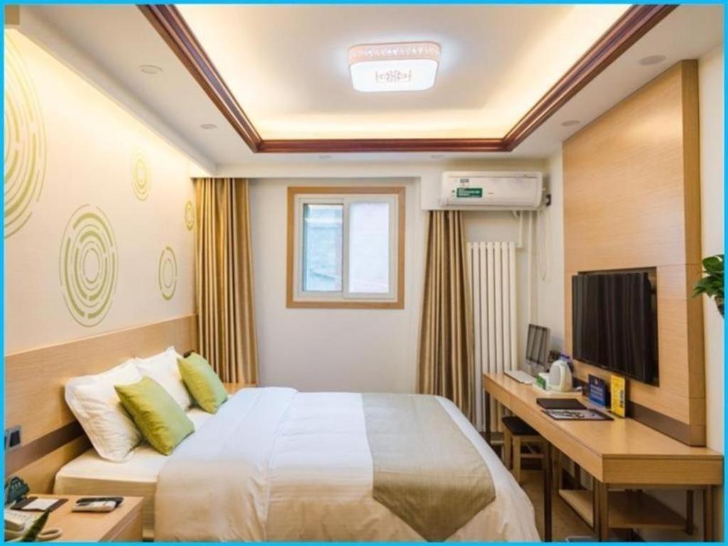 Greentree Inn Beijing Dongcheng District Wangfujin South Luogu Lane Houhai Express Hotel Dış mekan fotoğraf